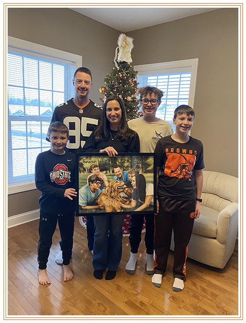Kelly family painting