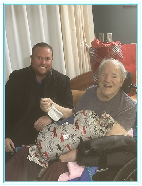 Nursing home gifts — Abby and Doug Humphrey
